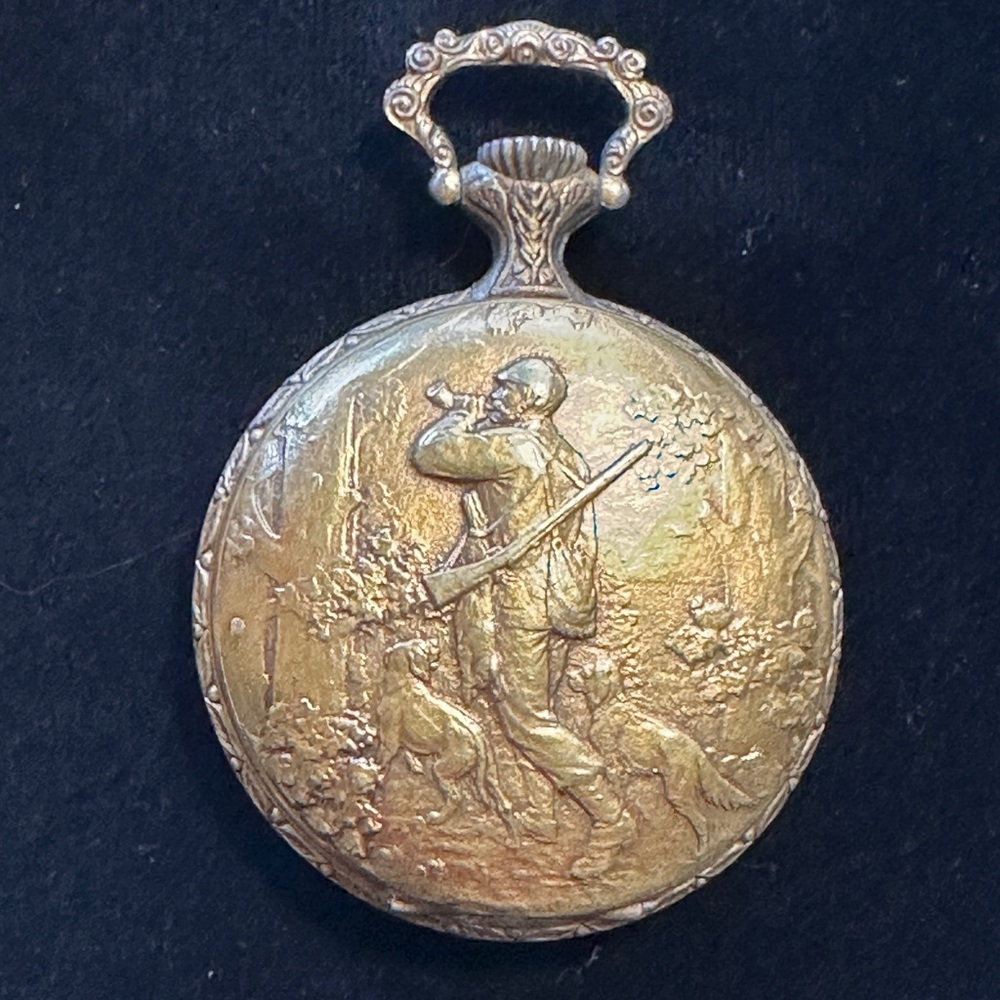 Vintage Gold Plated Pocket Watch